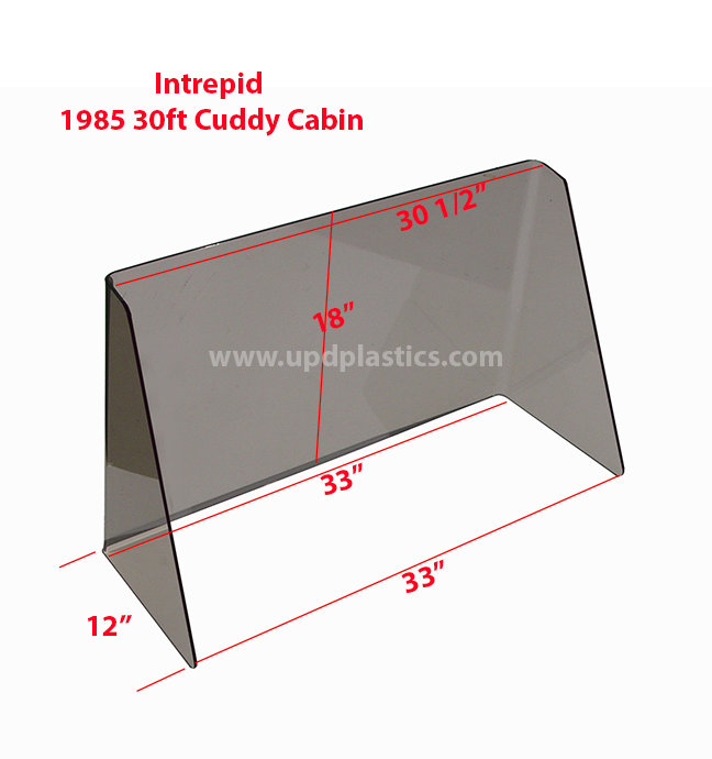 Intrepid 1985 30ft Cuddy Cabin