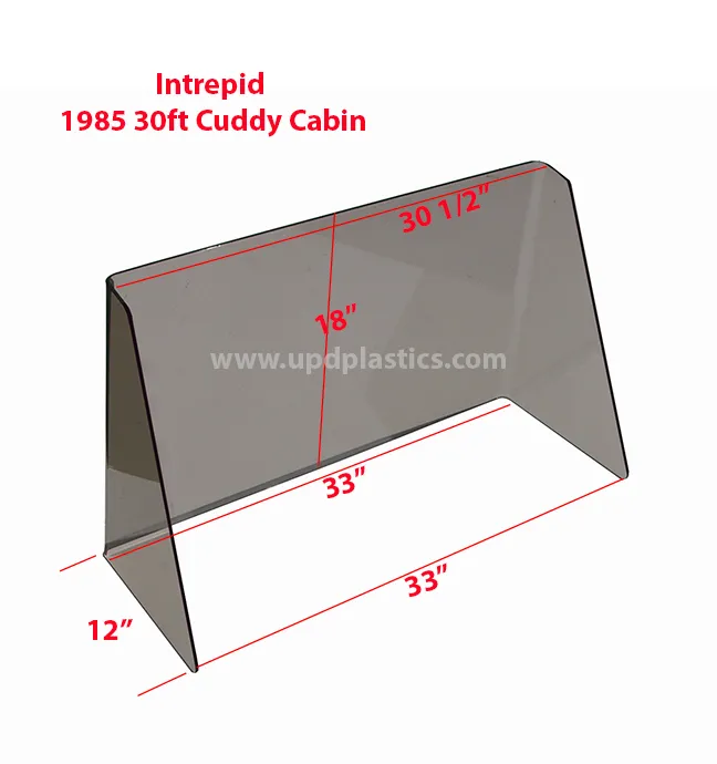 Intrepid 1985 30ft Cuddy Cabin