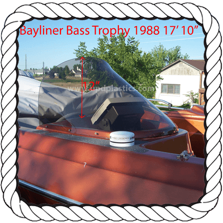Bayliner 1988 17’10″ Bass Trophy