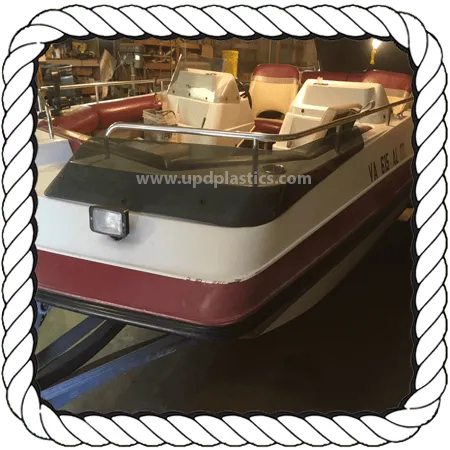 Godfrey 1995 205 Challenger Sundeck DC Bow Shield