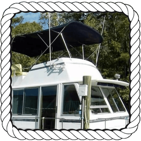 Chris Craft 1985 46ft Aqua Home Flybridge