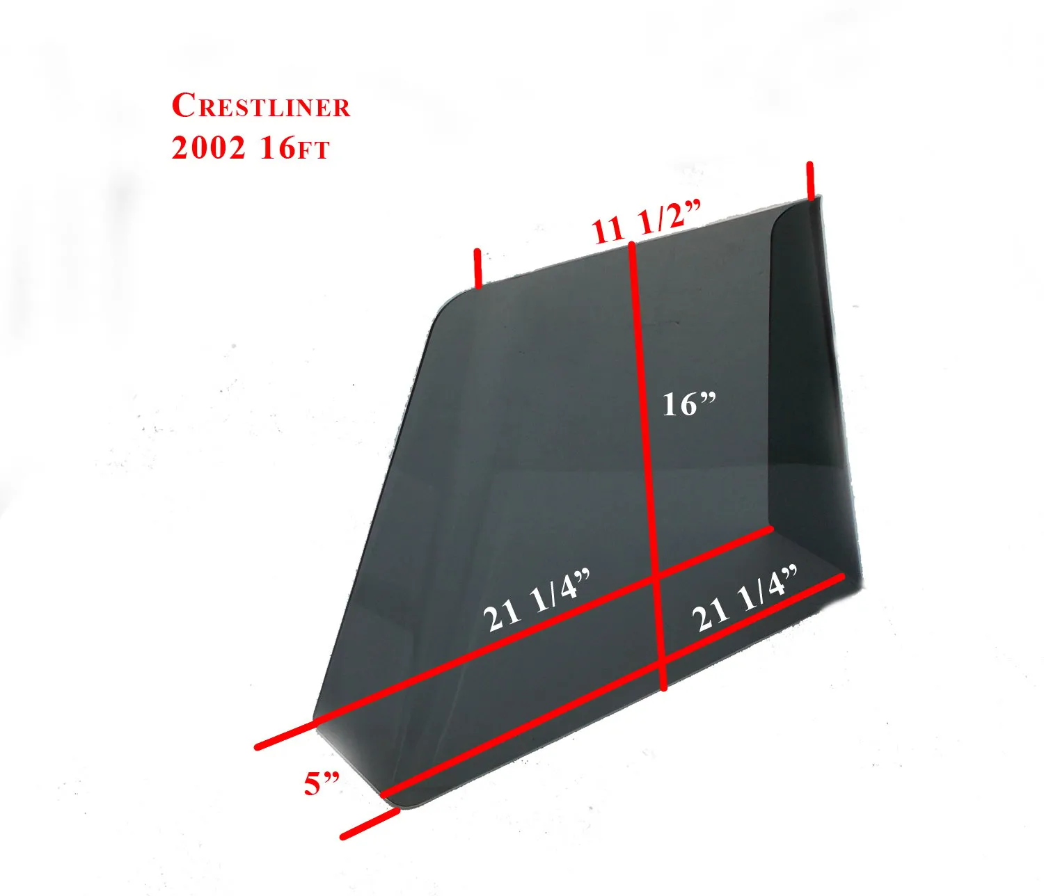 Crestliner 2002 16ft Aluminum