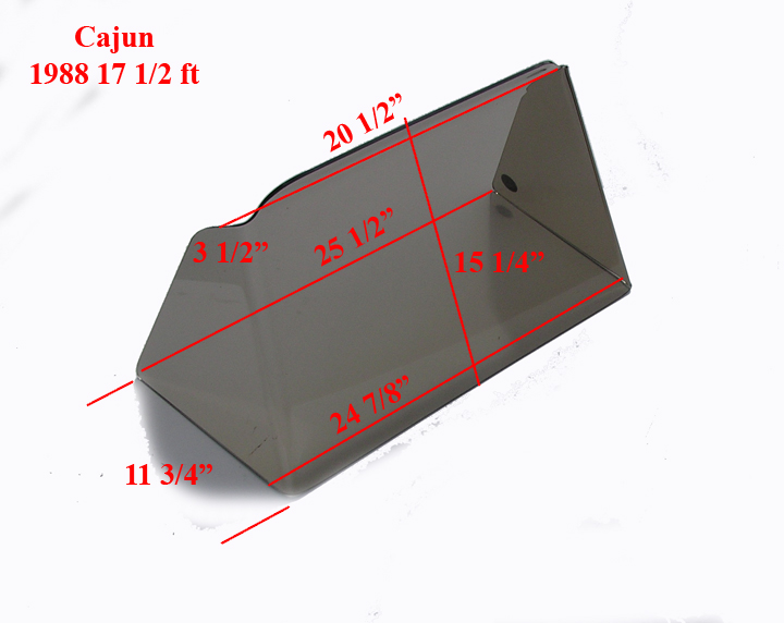 Cajun 1988 17 1/2ft Bass Boat