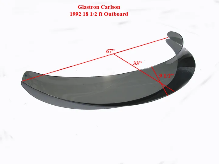 Glastron 1992 18 1/2ft Carlson Outboard