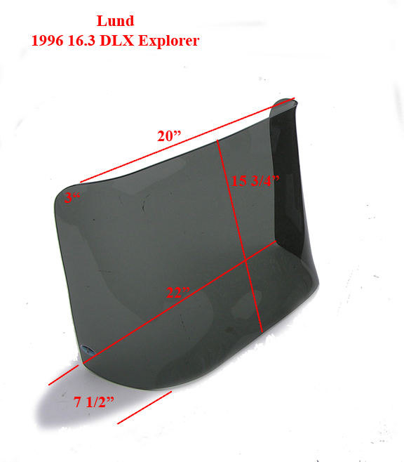 Lund 1996 16’3″ DLX Explorer