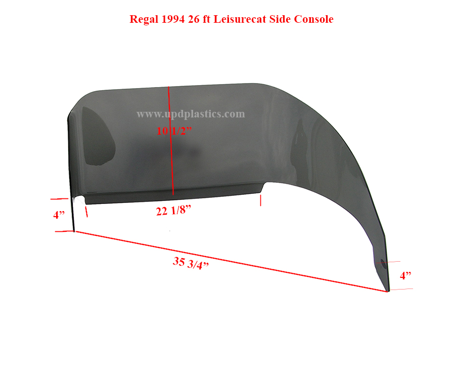 Regal 1996 26ft Leisure Cat Starboard Side