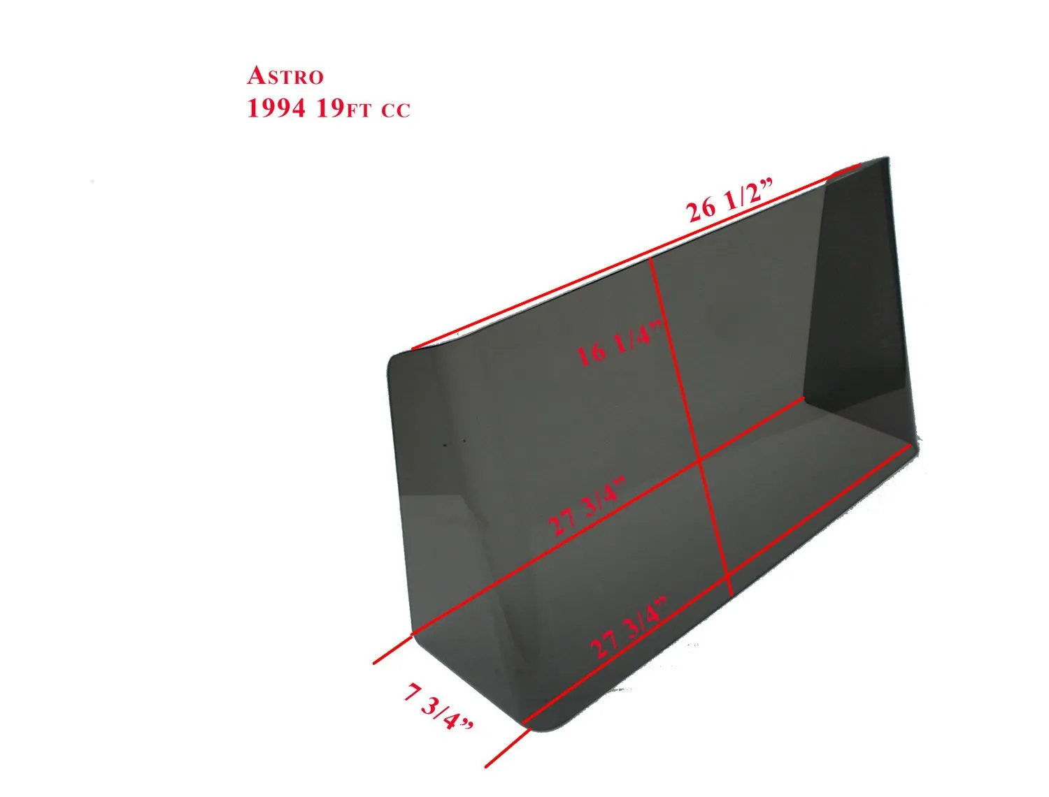 Astro 1994 19ft CC