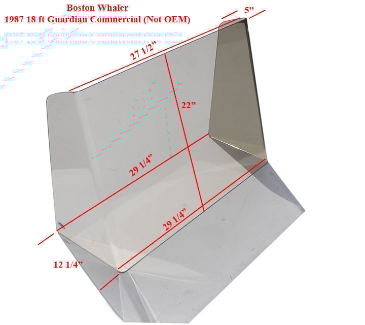 Boston Whaler 1987 18ft Guardian Commercial