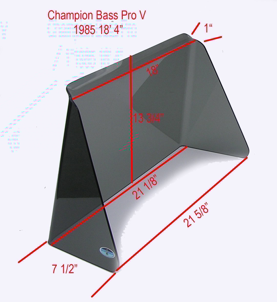 Champion 1985 18’4″ Pro V Bass