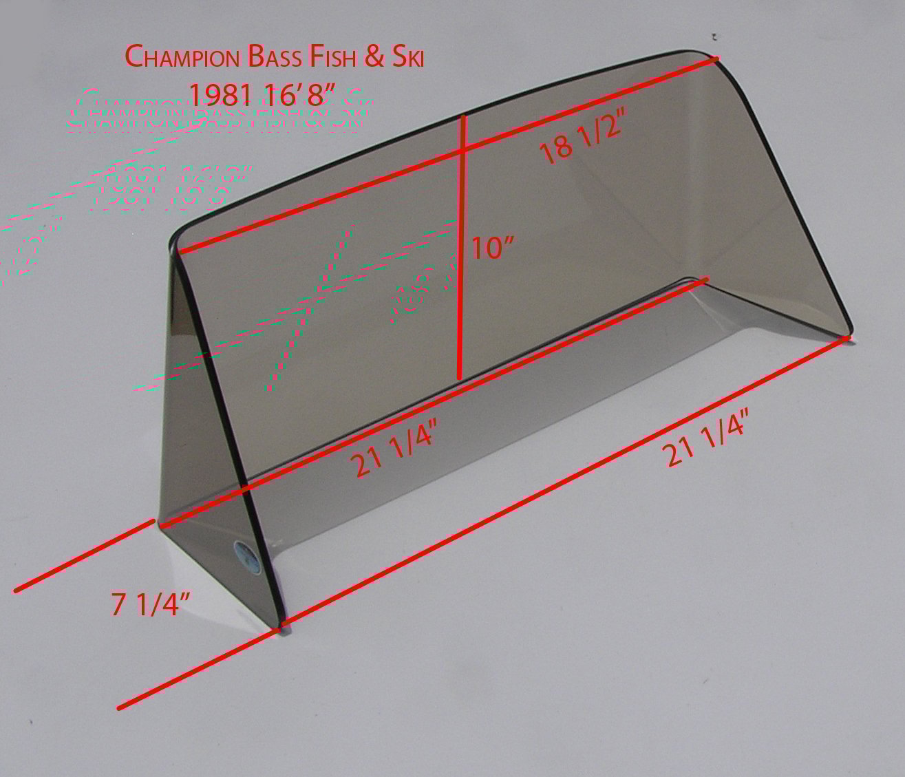 Champion 1981 16’8″ Fish & Ski