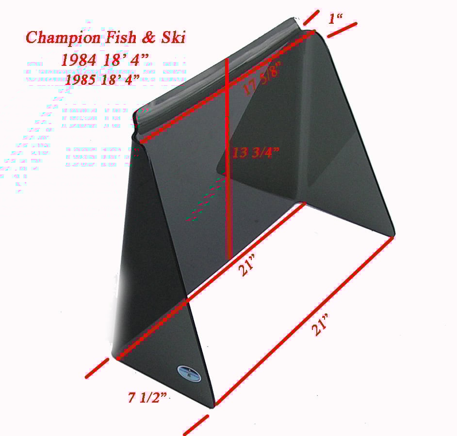 Champion 1983 18’4″ Fish & Ski DC