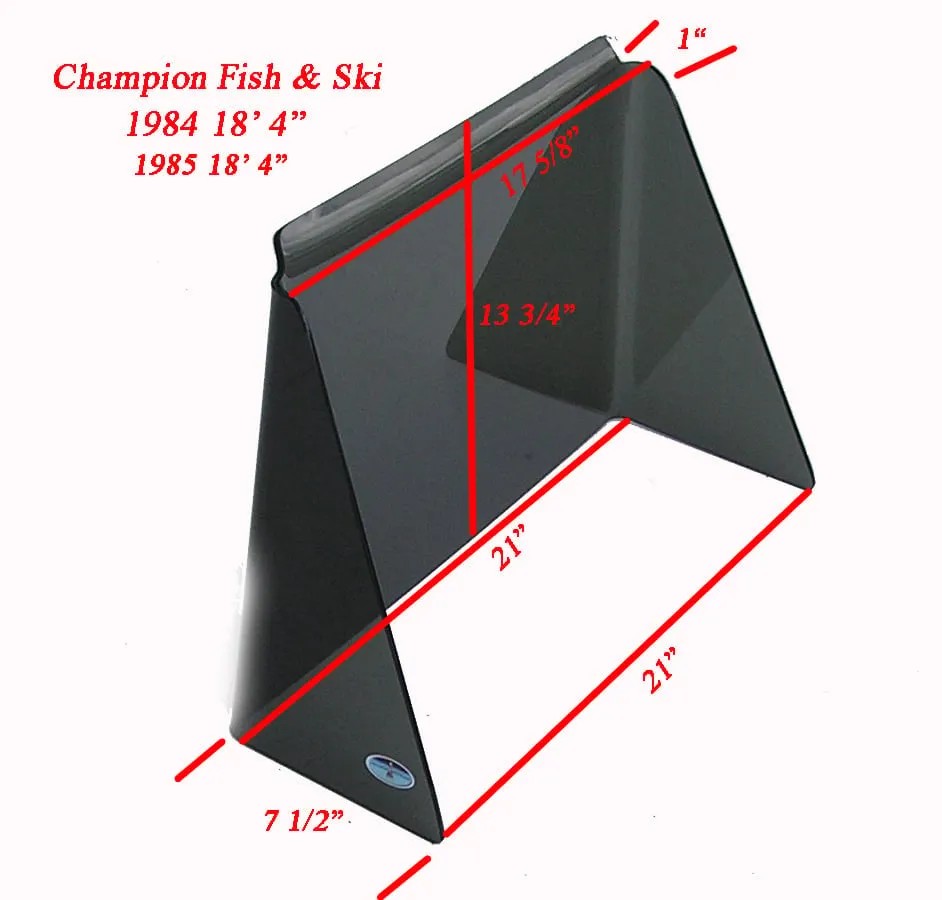 Champion 1983 18'4″ Fish & Ski DC