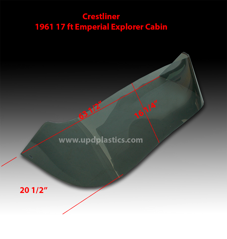 Crestliner 1961 17ft Emperial Explorer Cabin