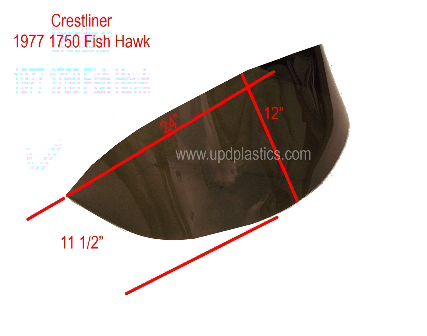 Crestliner 1977 Fish Hawk 1750