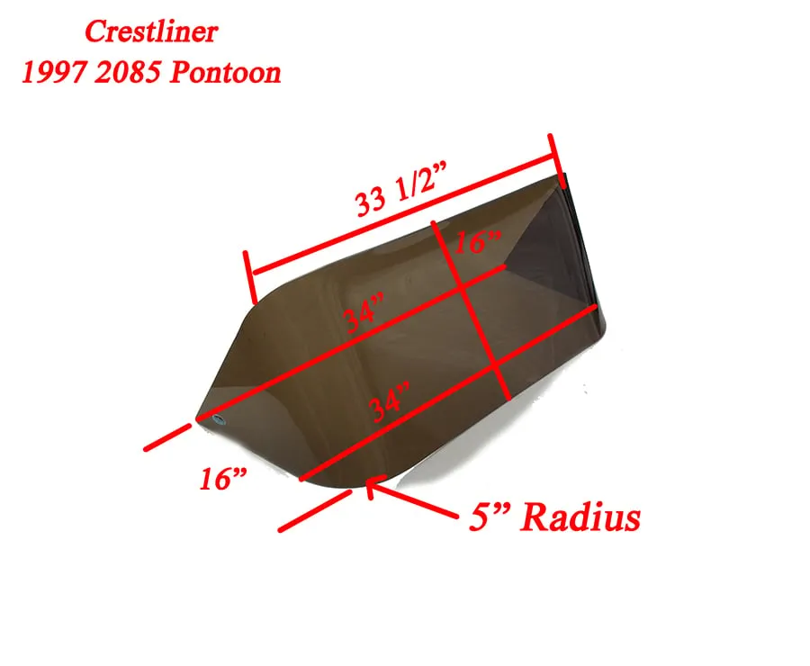 Crestliner 1997 2085 Pontoon