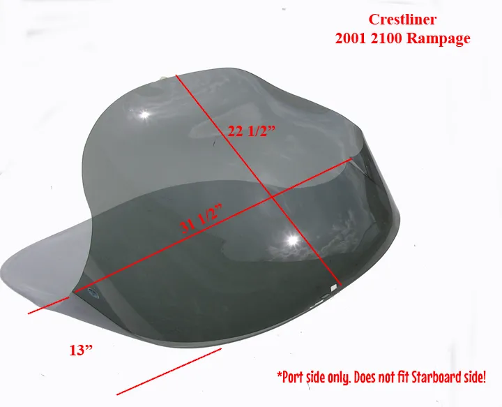 Crestliner 2001 2100 Rampage