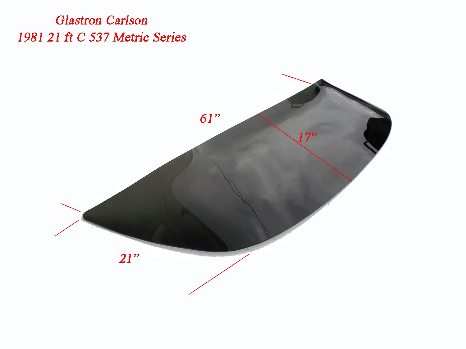 Glastron 1981 21ft Carlson C-537 Metric Series