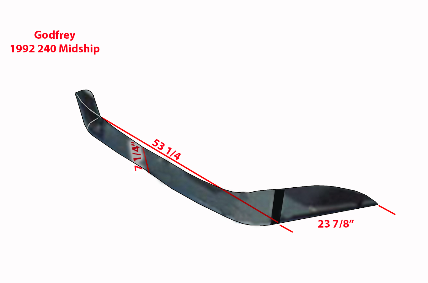 Godfrey 1992 240 Midship