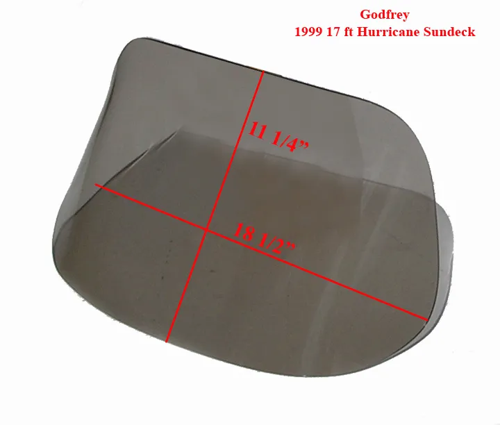 Godfrey 1999 17ft Hurricane Sundeck