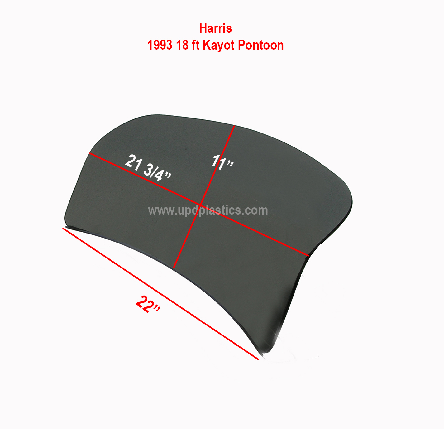 Harris 1993 18ft Kayot Pontoon Boat