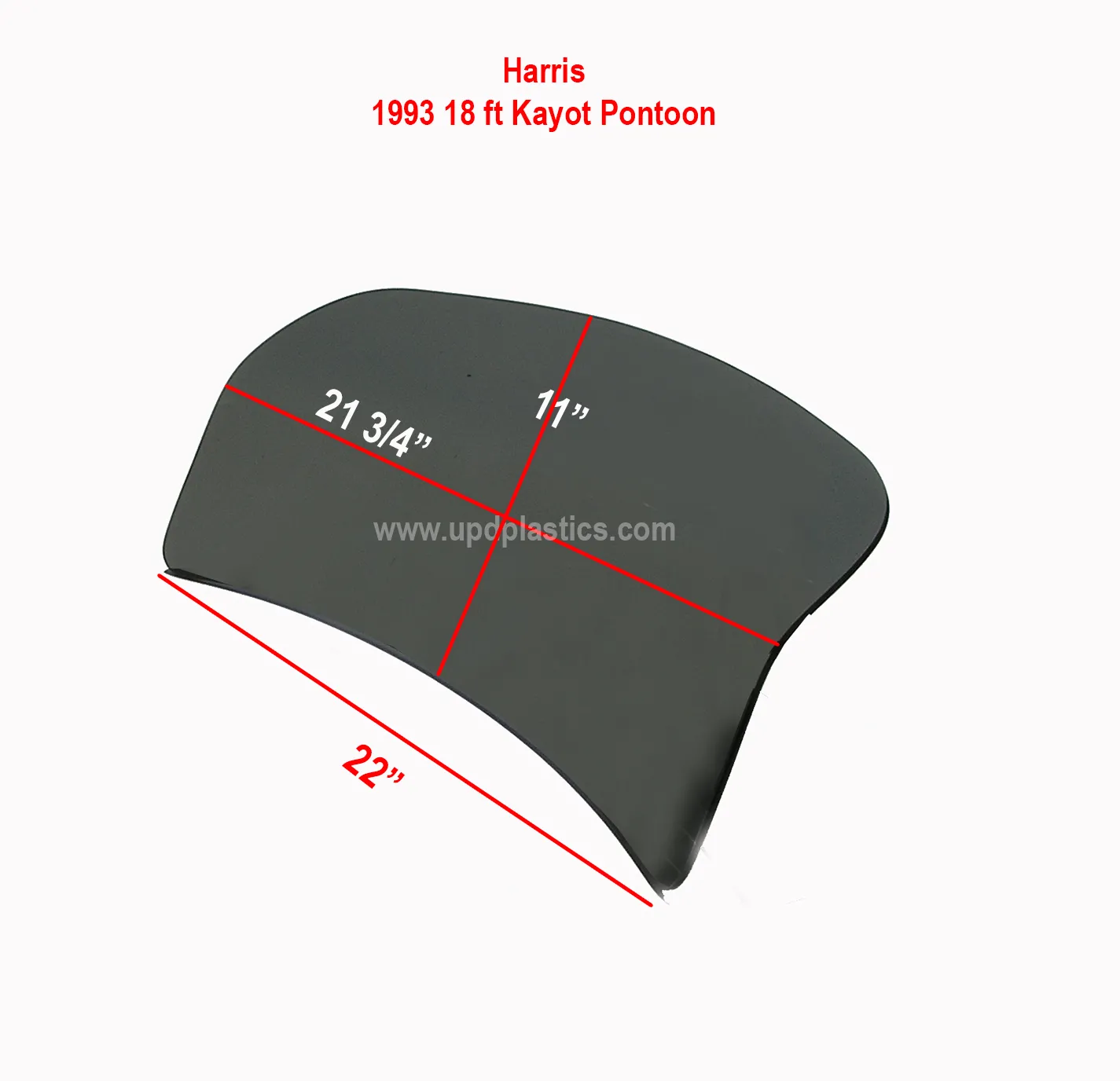 Harris 1993 18ft Kayot Pontoon Boat