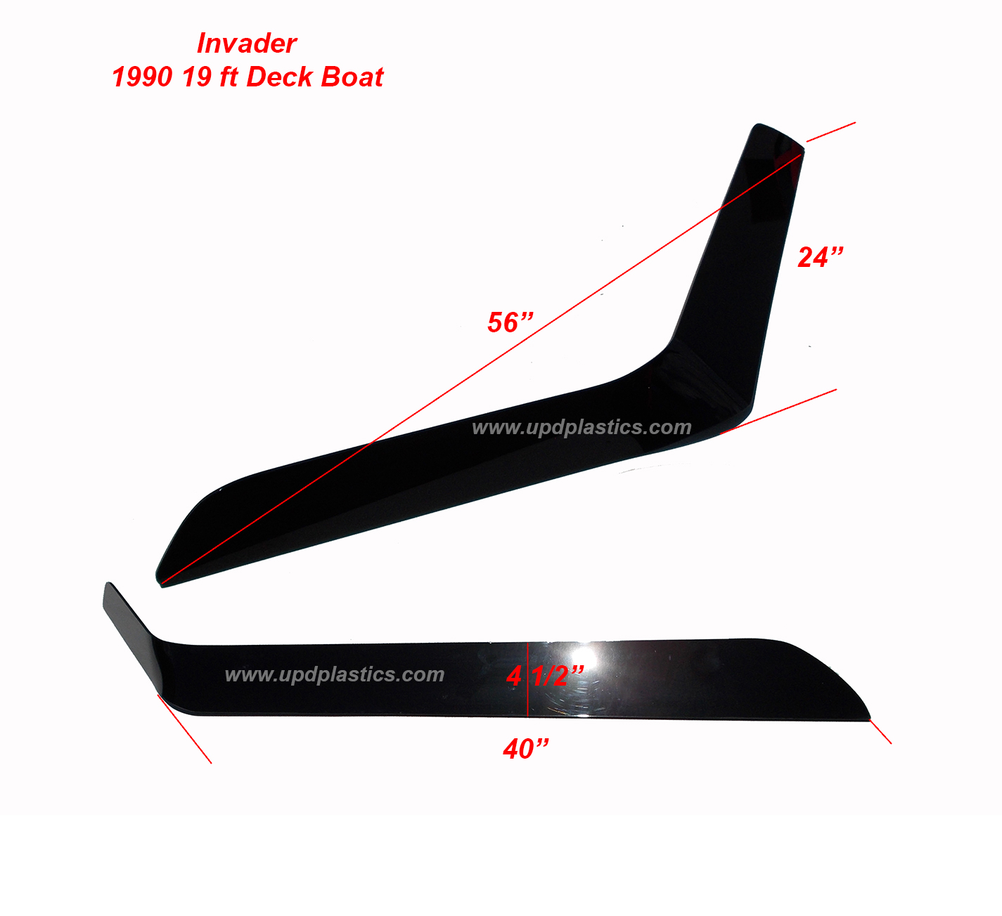 Invader 1990 19ft GW Deck Boat