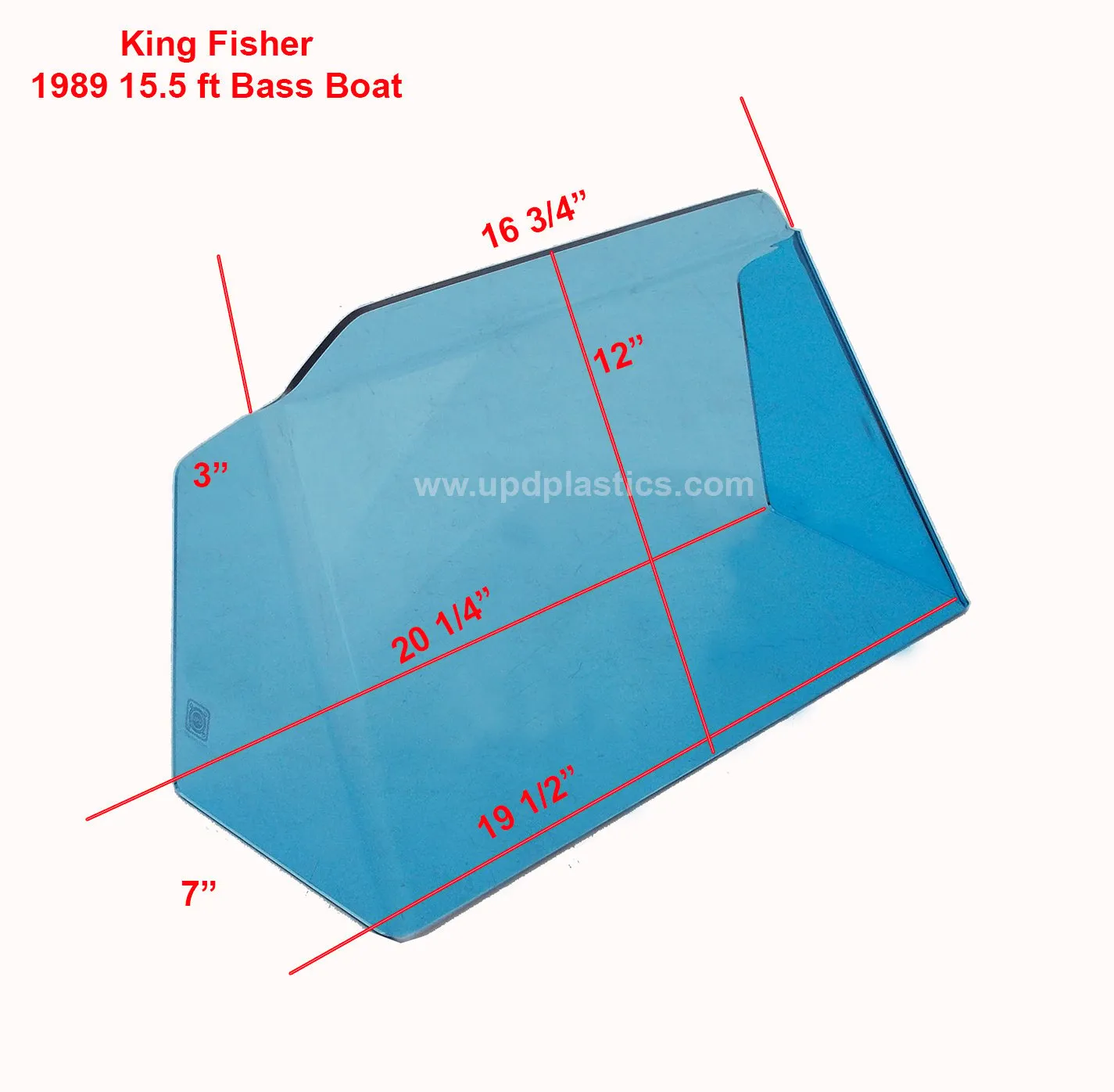 King Fisher 1989 15.5 ft Bass Boat