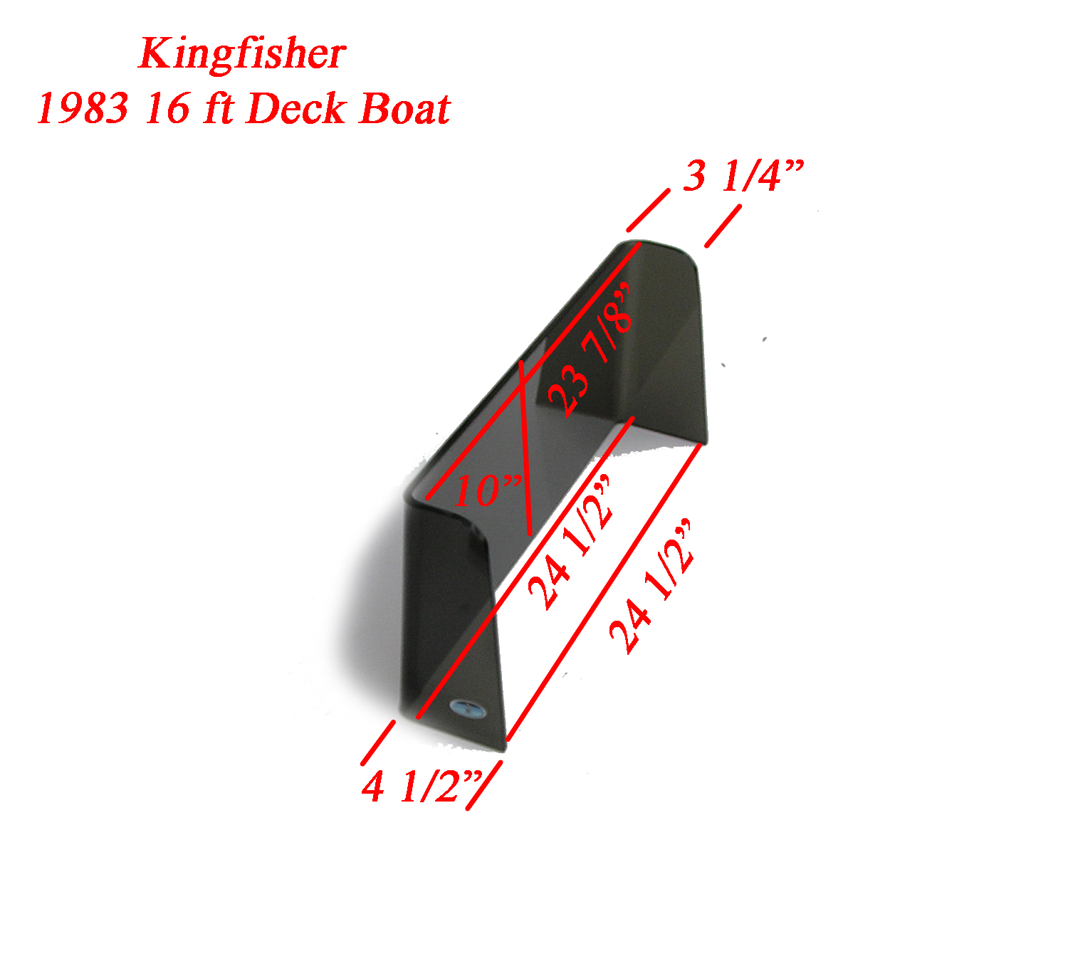 King Fisher 1983 16ft Deck Boat