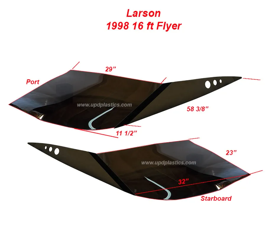Larson 1998 16ft Flyer DC with Wings
