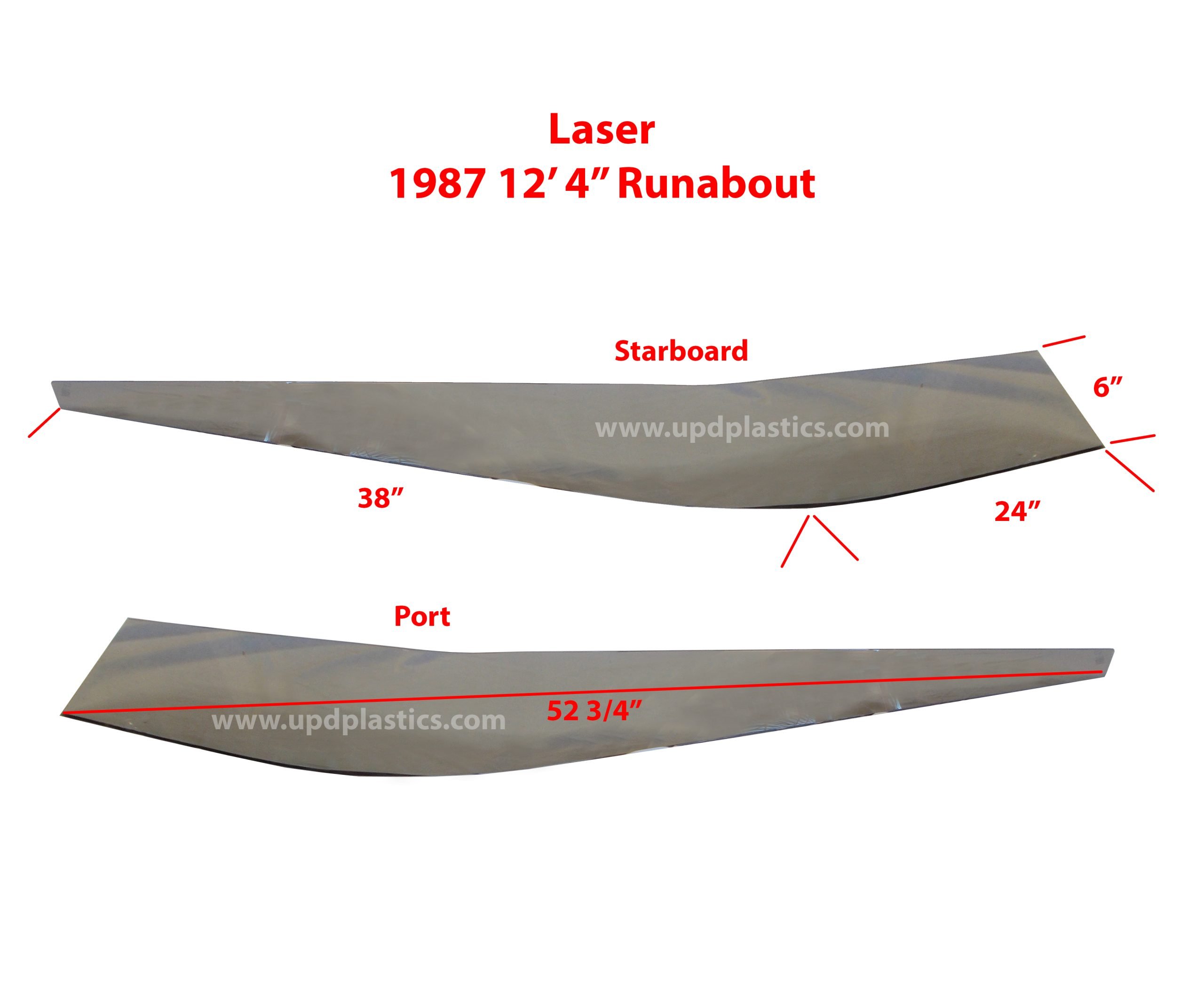 Laser 1987 12′ 4″ Runabout