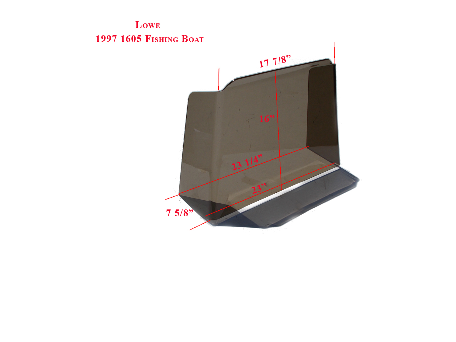 Lowe 1997 1605 Fishing Boat