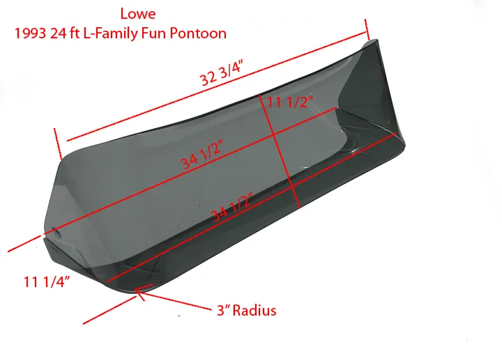 Lowe 1993 L-240 Family Fun Pontoon