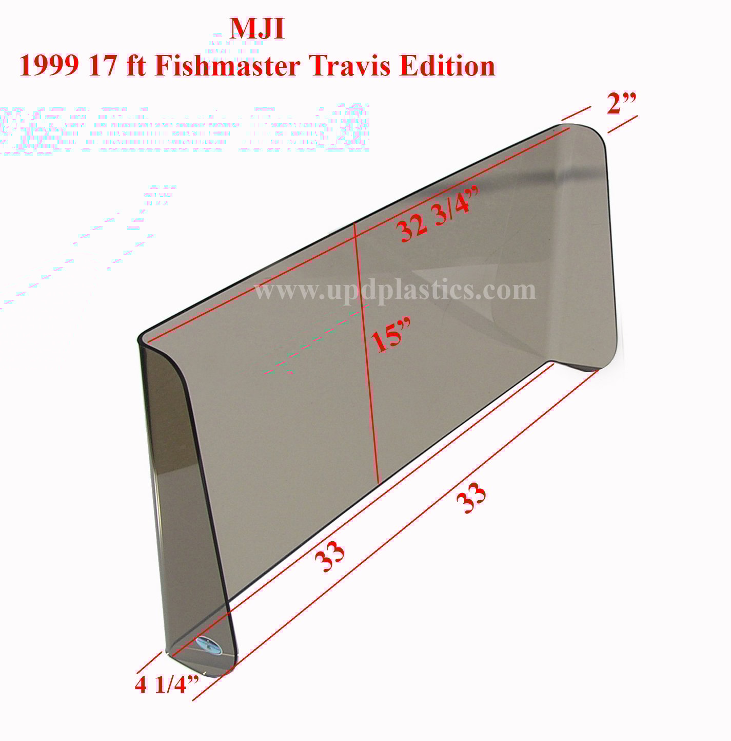 MJI 1999 17ft Fishmaster Travis Edition