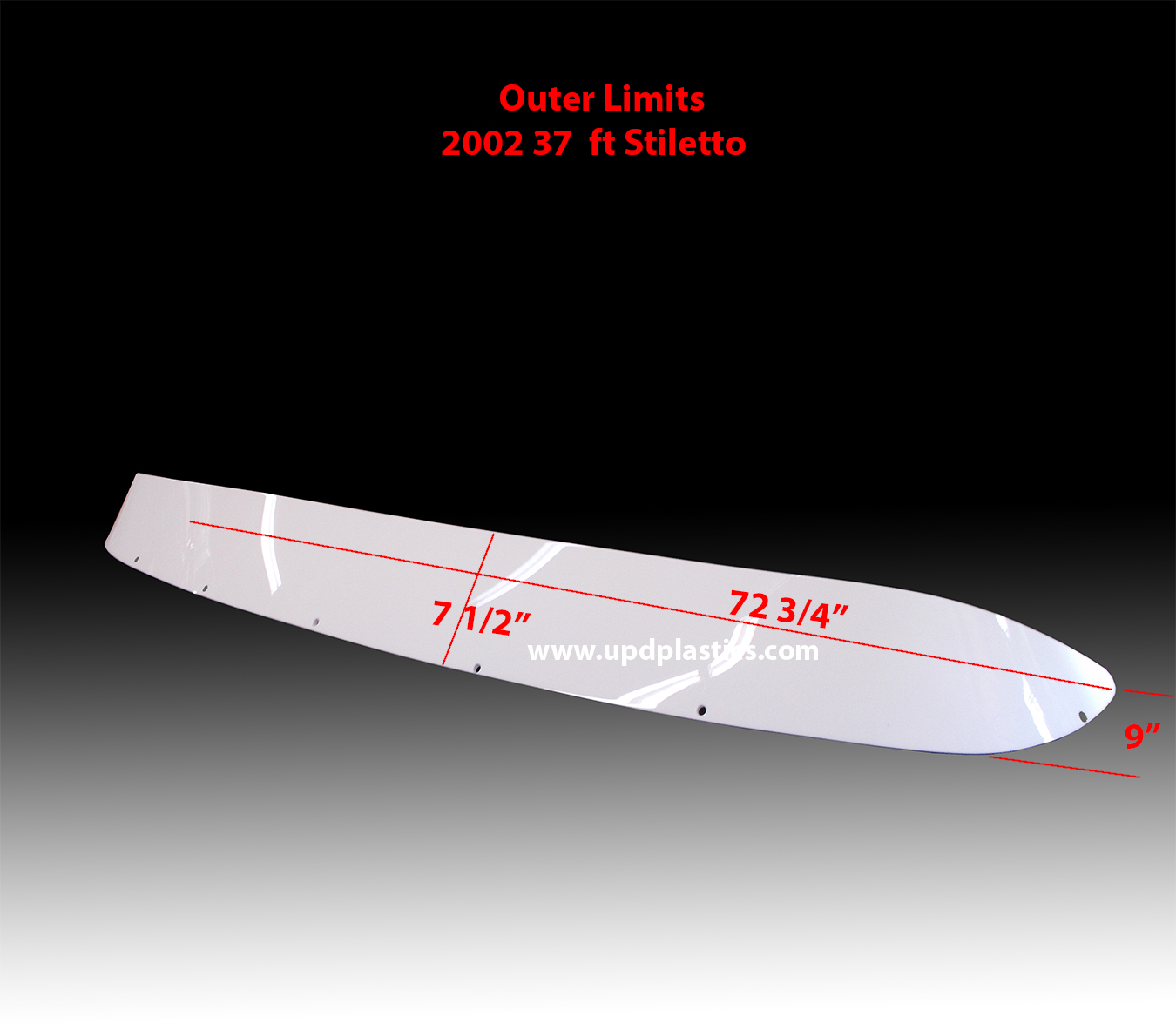 Outer Limits 2002 37ft Stiletto