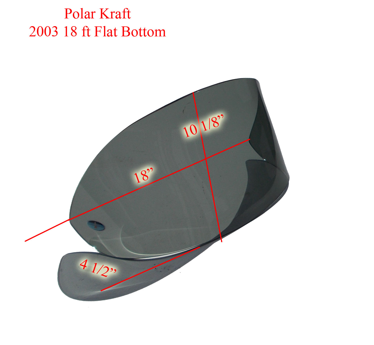 Polar Kraft 2003 18ft Flats Boat