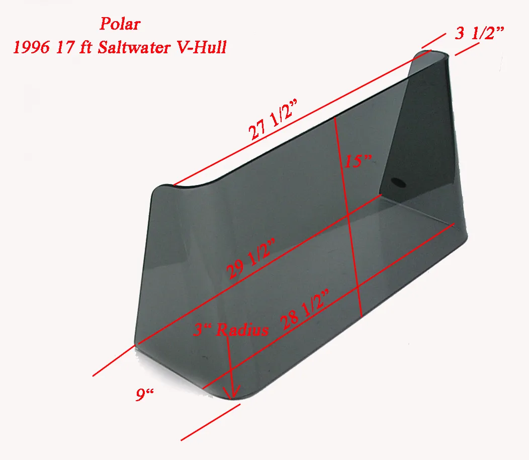 Polar 1996 17ft Saltwater V-Hull