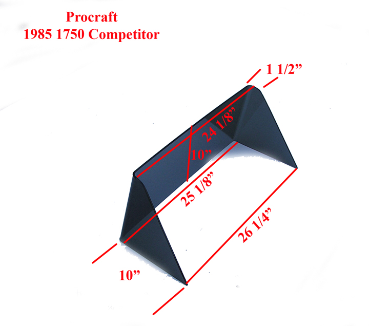 Procraft 1985 1750 Competitor Dual Console