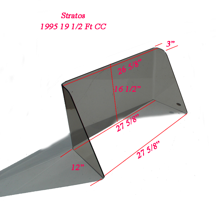 Stratos 1995 19 1/2 ft CC