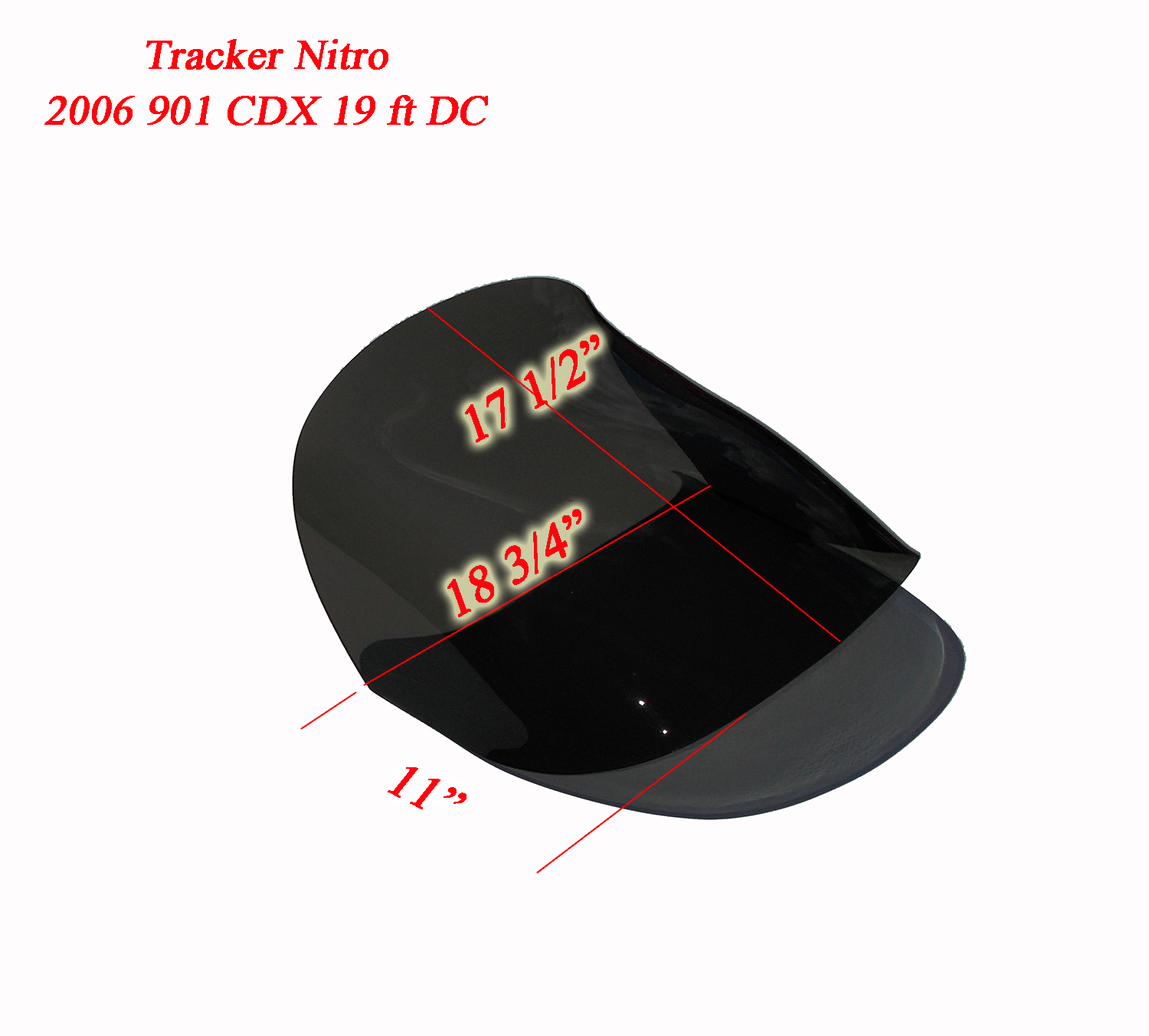 Tracker Nitro 2006 901 CDX 19ft DC