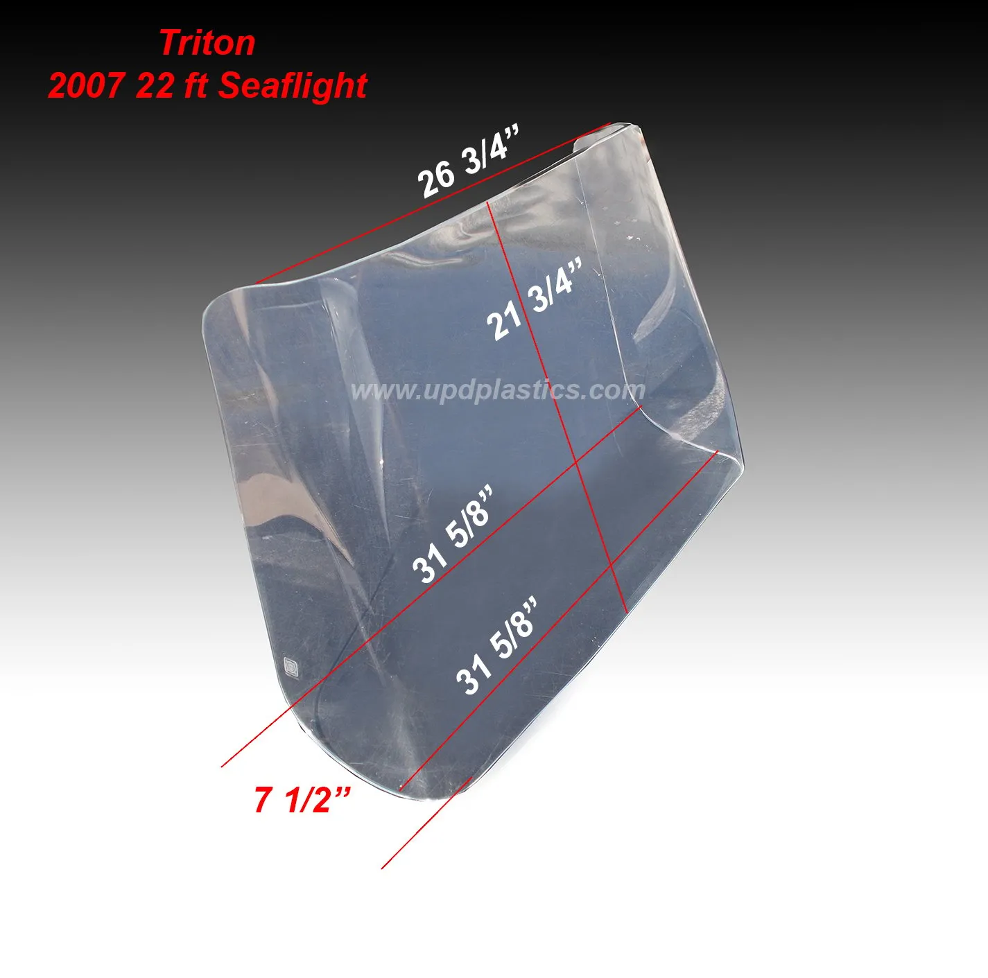 Triton 2007 22ft Sea Flight
