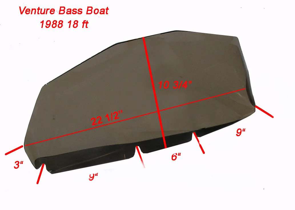 Venture 1988 18ft Bass Boat