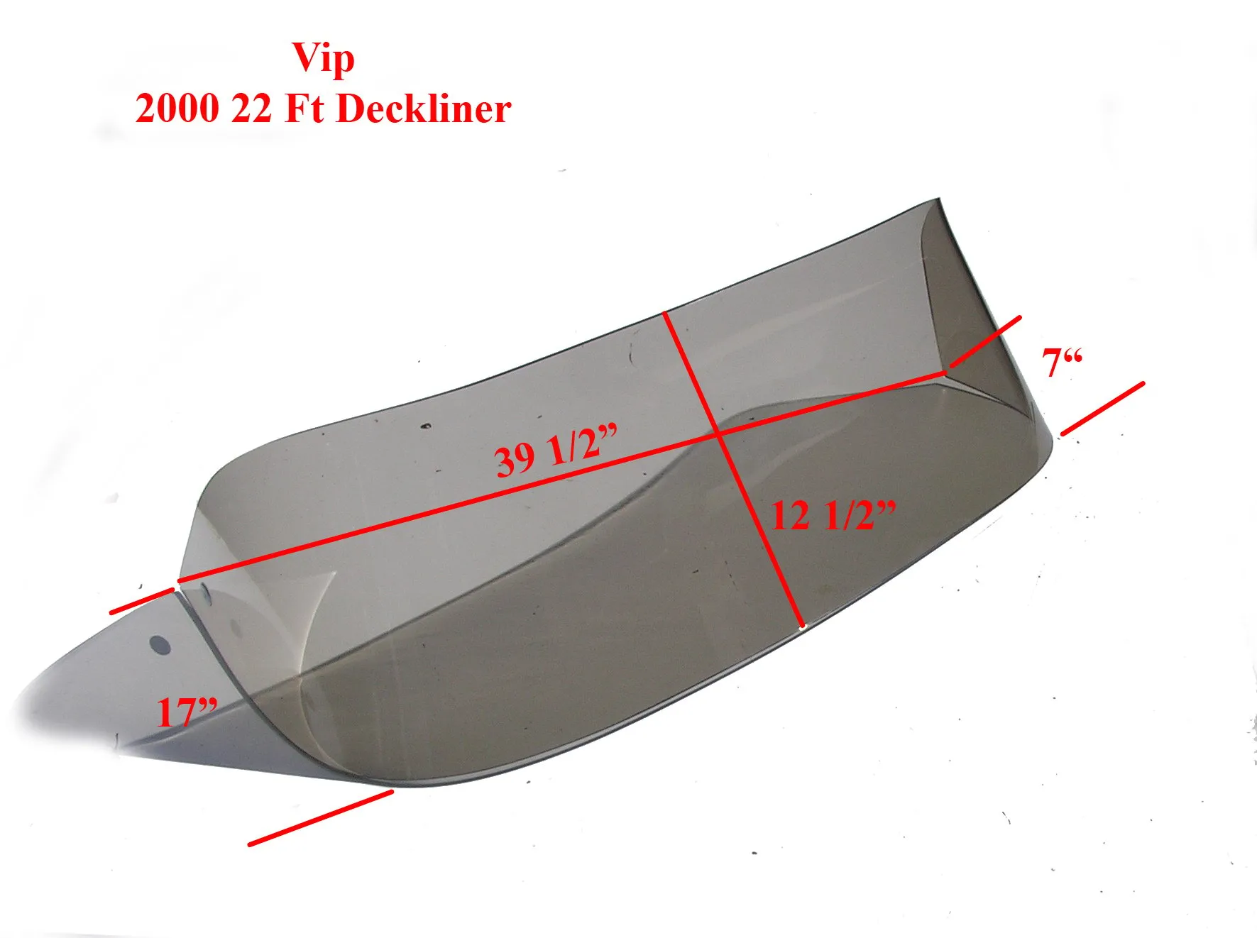 Vip 2000 22ft Deckliner Deck Boat