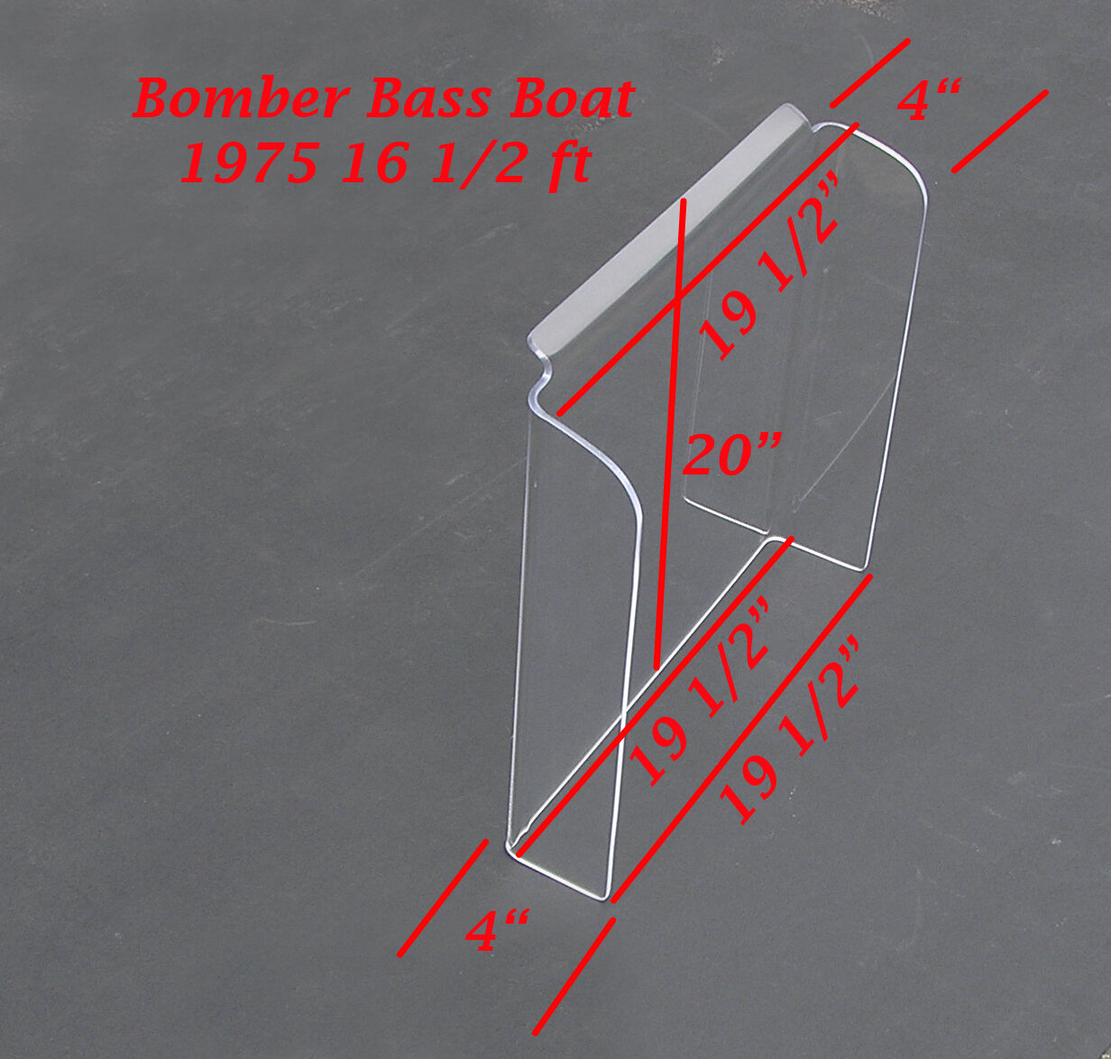 Bomber 1975 16 1/2 ft Bass Boat