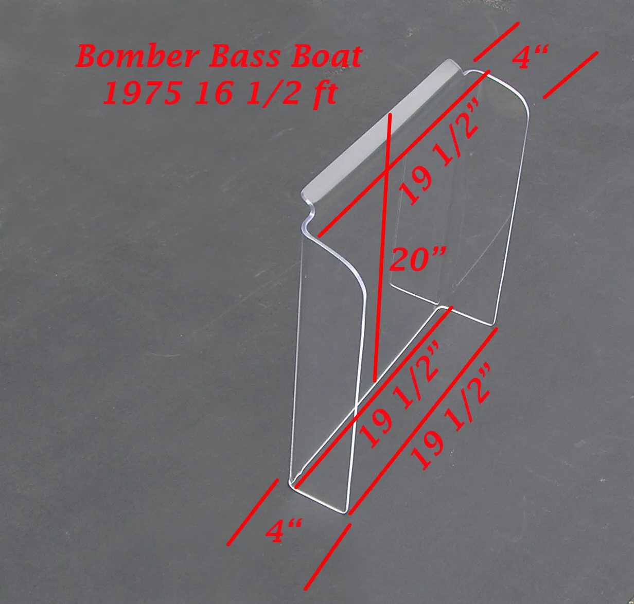 Bomber 1975 16 1/2 ft Bass Boat