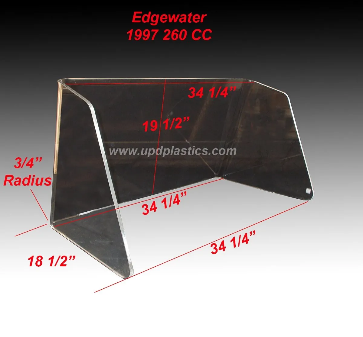 Edgewater 1997 260 CC