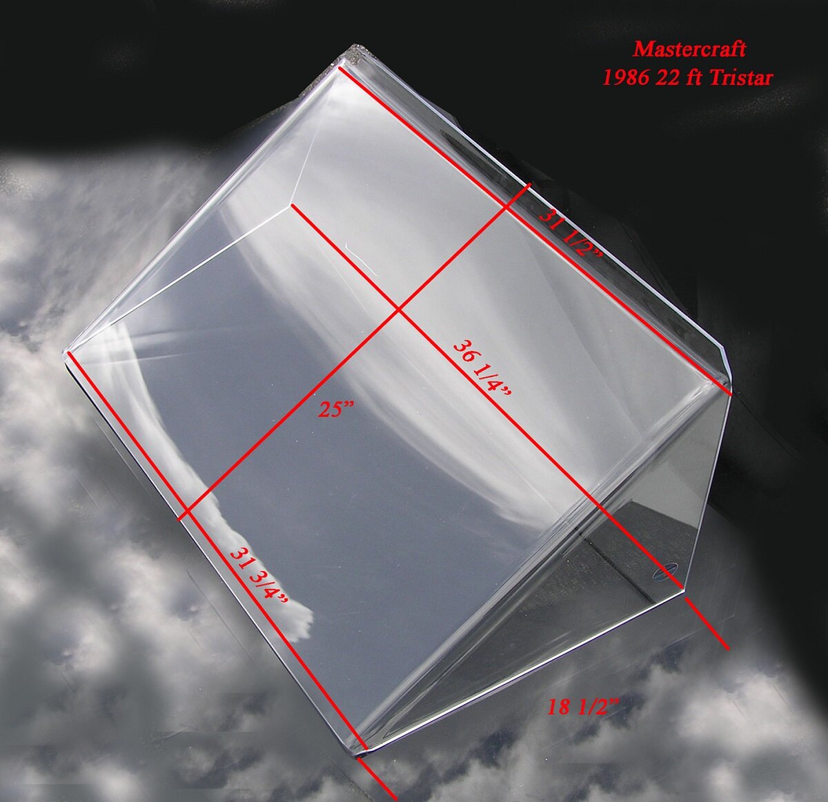 Mastercraft 1986 22ft Tristar