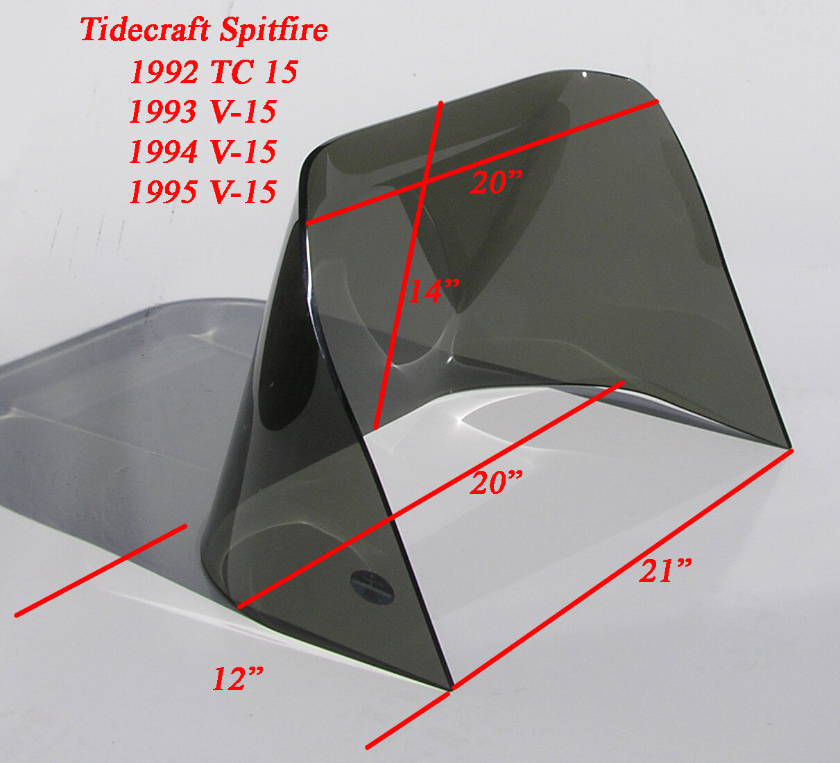 Tidecraft 1994 V 15’6″ Spitfire