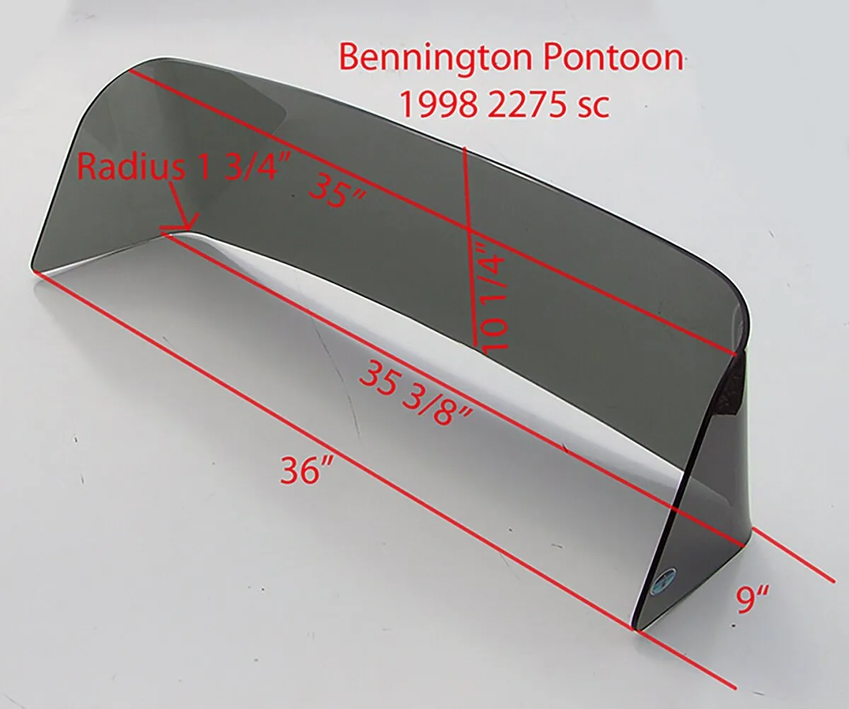 Bennington 1999 2275 FS Pontoon Boat SC