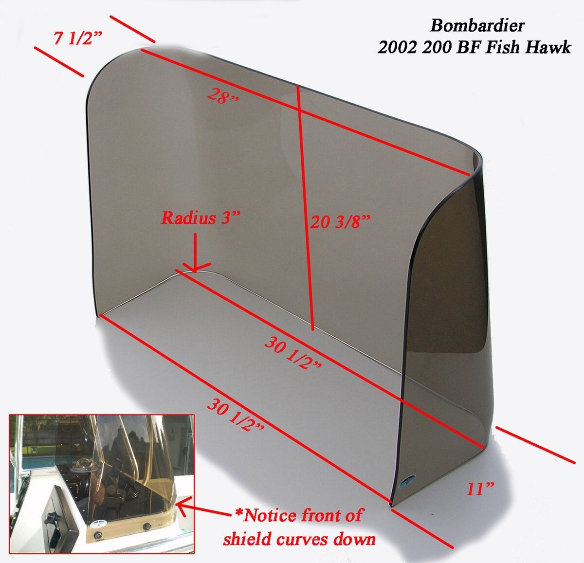 Bombardier 2002 200 BF Fish Hawk