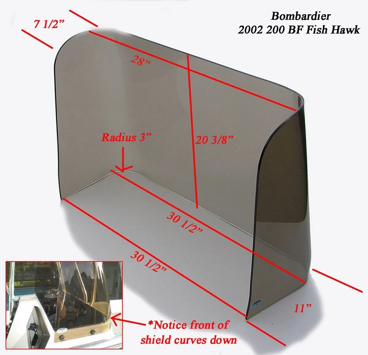Bombardier 2002 200 BF Fish Hawk